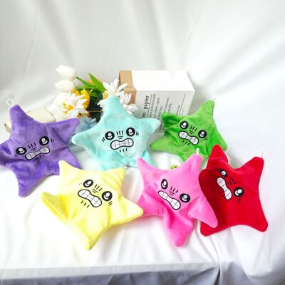 chiikawa玩具挂件会动的流星毛绒