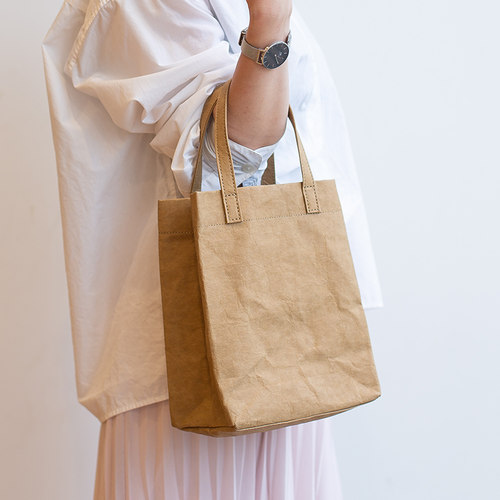 纸器拾袋手提包牛皮纸小包日式