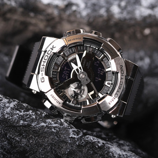 电子GM SHOCK金属运动学生时尚 110 卡西欧高档男士 手表G