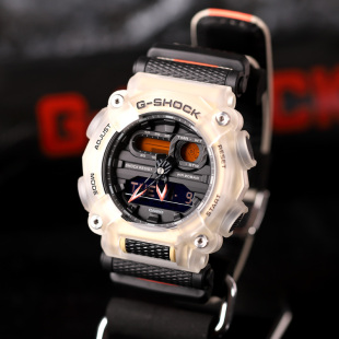 SHOCK男士 900TS 手表时尚 学生GA 简约电子高级防水款 卡西欧G