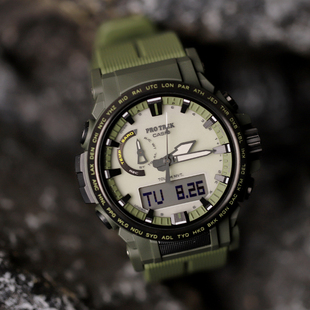 61LD 新款 卡西欧太阳能登山运动男表Protrek系列防水男表PRW