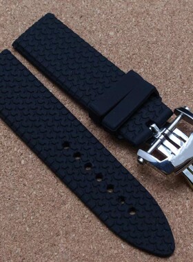 适配萧邦橡胶手表带Chopard经典赛车168511硅胶腕带表链21mm23mm