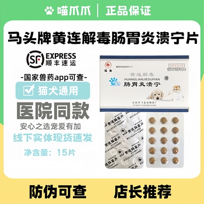 解毒片小狗狗瘟腹泻呕吐犬细宠物