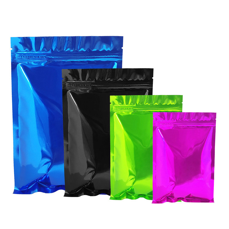 20*30彩色铝箔自封袋茶叶袋粉末分装袋鱼饵包装袋批发定制100个价