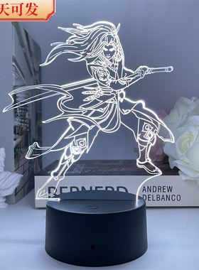 现货斗罗大陆动漫手办周边模型学生书桌装饰景品摆件送礼物小夜灯