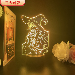 现货凉宫春日的忧郁长门有希巫师帽手办周边装饰摆件送礼物小夜灯