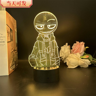 现货愤怒男孩佩德罗手办周边书桌创意装饰摆件男女生日礼物小夜灯