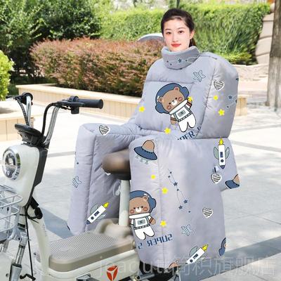 儿童后座亲子款电动机车挡风被