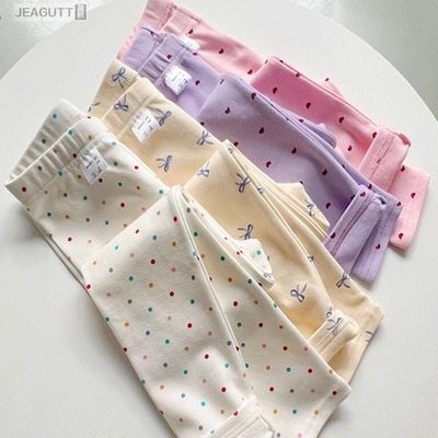 女童秋裤加厚纯棉弹力打底裤