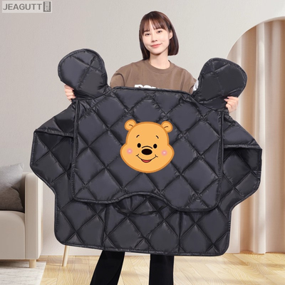 四季通用防风罩电动车挡风被