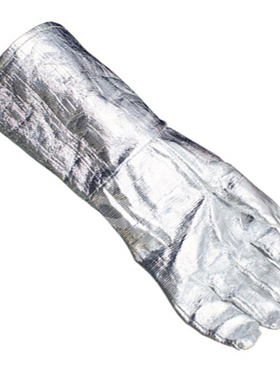 赛立特建运输汽修机械制造冶炼铝箔五指耐350℃高温手套38CMEN407