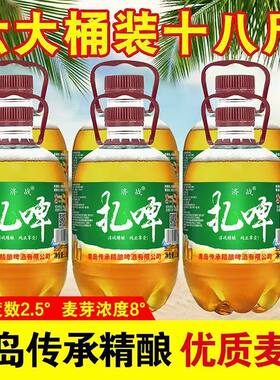 青岛风味浆精酿鲜啤啤酒