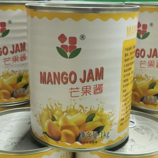 香园芒果酱1kg杨枝甘露阿方索芒果果泥饮品店商用原料量大