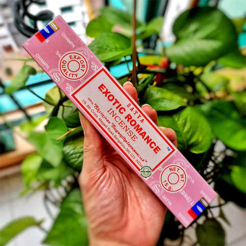 进口Satya赛巴巴异国情调浪漫香薰线香舒缓情绪放松爱情主题香氛