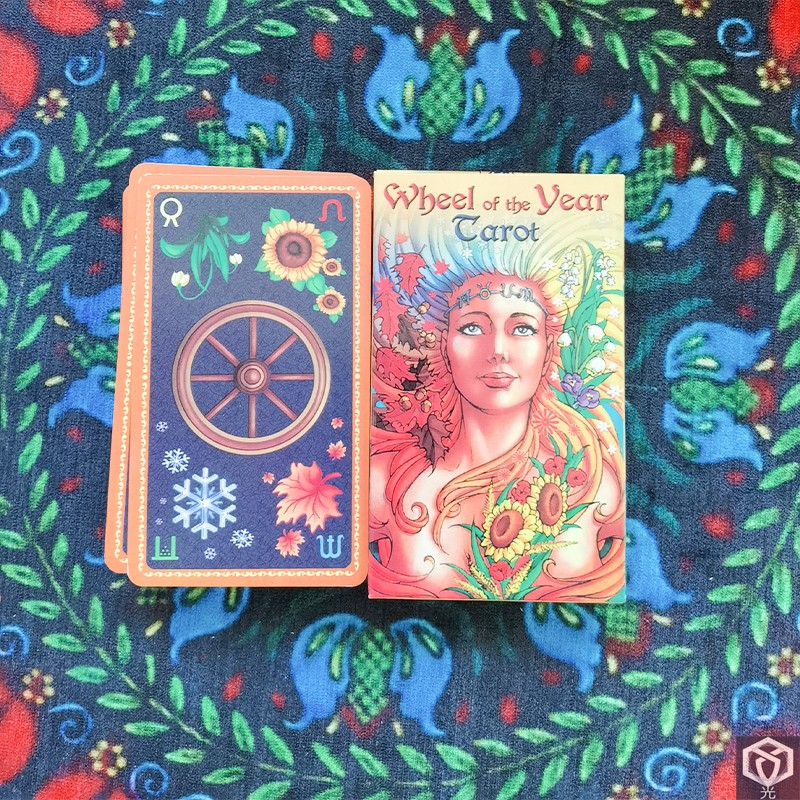 年轮塔罗牌Wheel of the year Tarot 桌牌卡牌游戏牌 娱乐 模玩/动漫/周边/娃圈三坑/桌游 桌游卡牌 原图主图