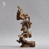 天然硬枯木整体随造形 饰品 室内软装 微景观造景搭配 案台桌摆件
