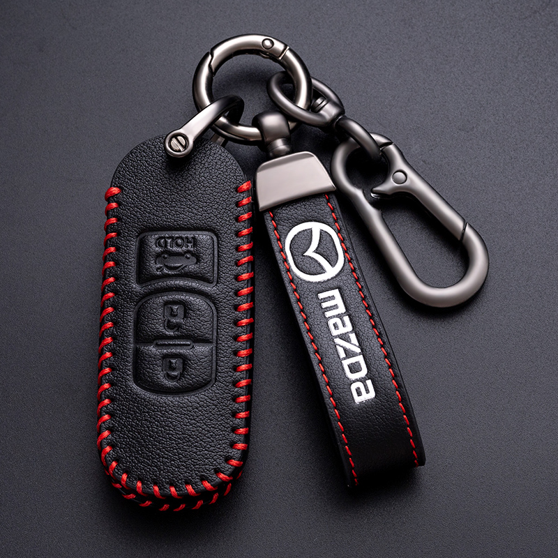 适用马自达3昂克赛拉次世代钥匙套cx5扣cx4车CX6阿特兹遥控器壳包