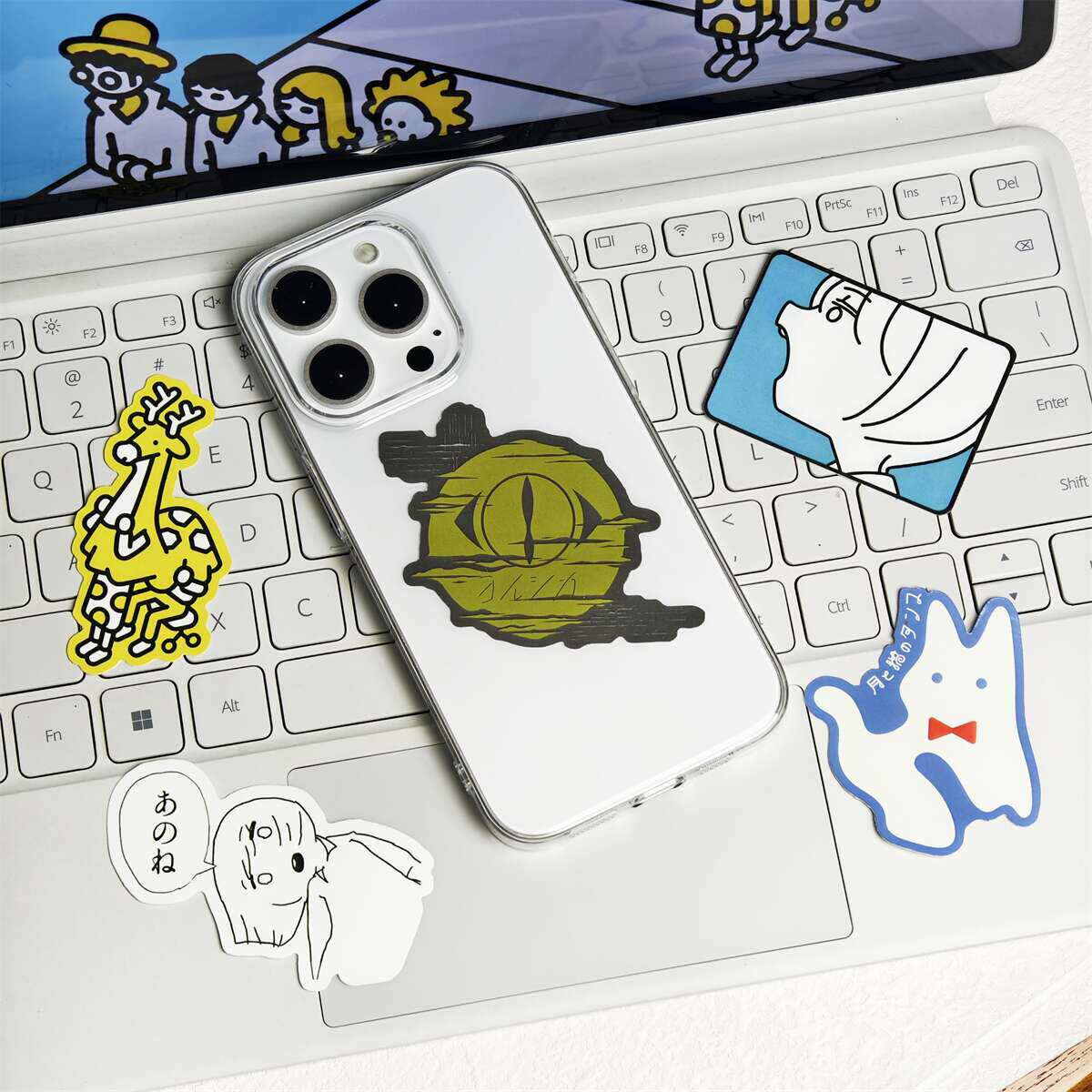 ヨルシカ夜鹿 防水行李箱手机吉他平板贴纸 Yorushika周边装饰