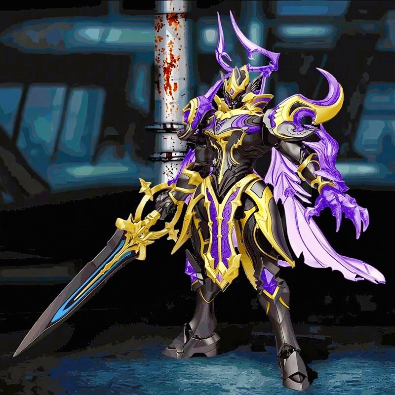 王者荣耀机甲 铠 银白咏叹调 魔神状态 超可动国创拼装模型手办男,模玩/动漫/周边/娃圈三坑/桌游,国创拼装/成品机甲,淘宝优惠券,粉丝福利购,淘宝优惠卷