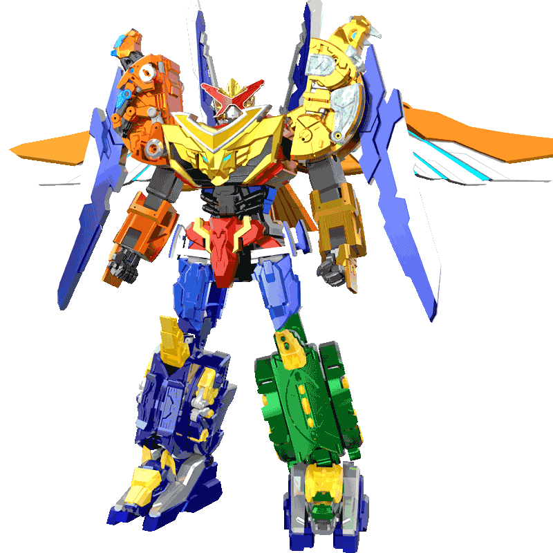 铠兽超人玩具3超次元战队凯兽战神机甲变形兽神合体战士儿童男孩