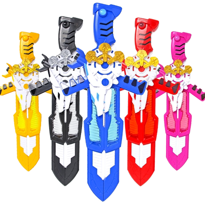 迷你特工队枪变形玩具弗特武器刀