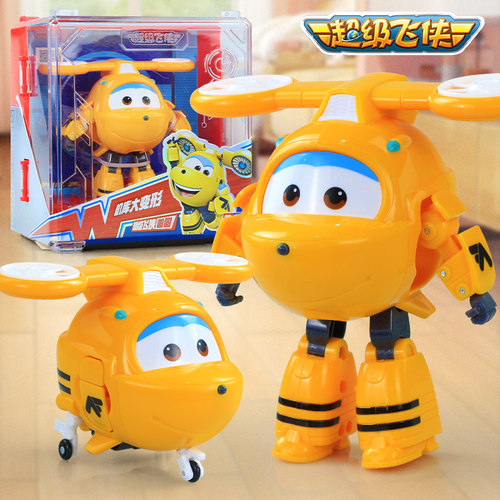 奥迪双钻超级飞侠圆圆大变形玩具