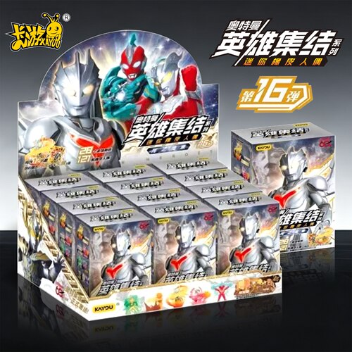 卡游奥特曼橡皮人偶第16弹手办
