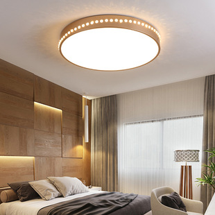 北欧吸顶灯 超薄圆形卧室客厅灯饰现代书房酒店客房阳台过道灯具