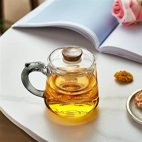 忆壶茶(YIHUTEA) 玻璃茶杯耐热水杯子大容量泡茶杯办公家用绿茶杯使用感如何?