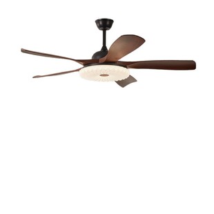 法式 奶油静音护眼风扇灯具中古风吊扇灯餐厅卧室咖啡厅复古电扇灯