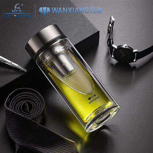 万象(WANXIANG) 万象玻璃杯双层耐热加厚隔热泡茶杯带盖带过滤网使用感如何?