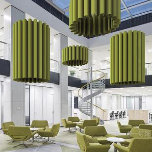 国外设计现代毛毡吸音时尚 酒店售楼部客厅餐厅商场吊灯 吊灯