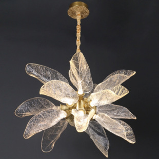 中山工厂直销灯都古镇展厅全铜轻奢客厅吊灯后现代简约大气别墅卧