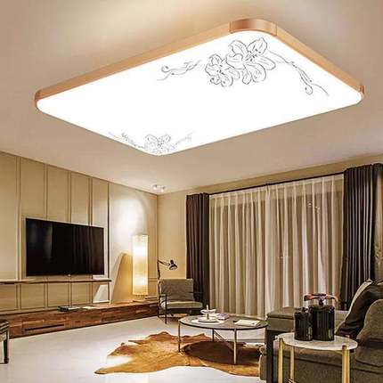 LED吸顶灯长方形大气客厅灯卧室灯现代简约书房间灯餐厅阳台灯具