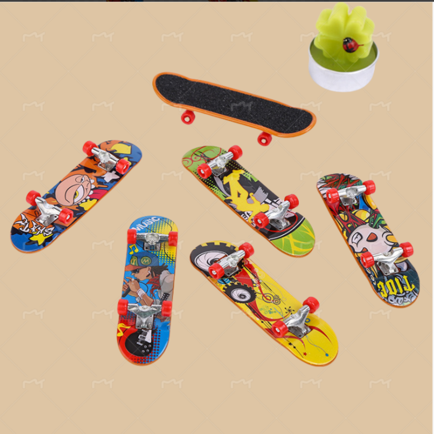 手指滑板网红玩具幼儿园小朋友