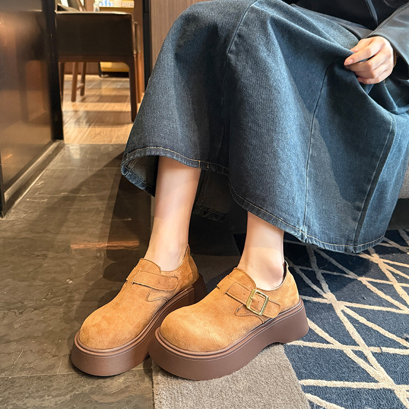 春季季火松糕厚底勃肯单鞋女2026新款覆古一脚蹬博肯鞋懒人0116z,女鞋,勃肯鞋/软木鞋,淘宝优惠券,粉丝福利购,淘宝优惠卷