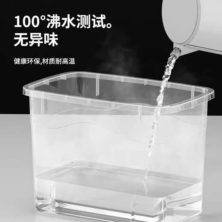 米桶家用2024新款带盖5斤加厚防尘防潮防虫密封收纳盒储米缸箱子D