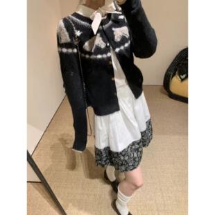 【zui高品质】marchen和平小马动物卡通毛衣休闲羊毛针织开衫外套