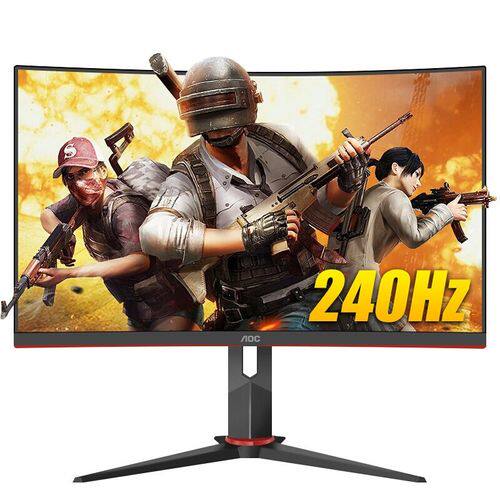 32寸AOC电脑显示器二手高清电竞游戏冠捷曲面165Hz 27寸