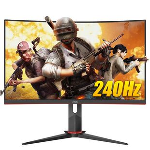 32寸AOC电脑显示器二手高清电竞游戏冠捷曲面165Hz 27寸1K2K240HZ