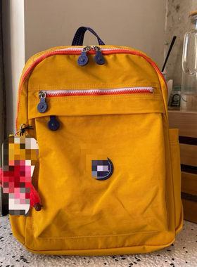 凯普琳猴子包都市简约尼龙防水旅行包多隔层双肩背包电脑包K15197