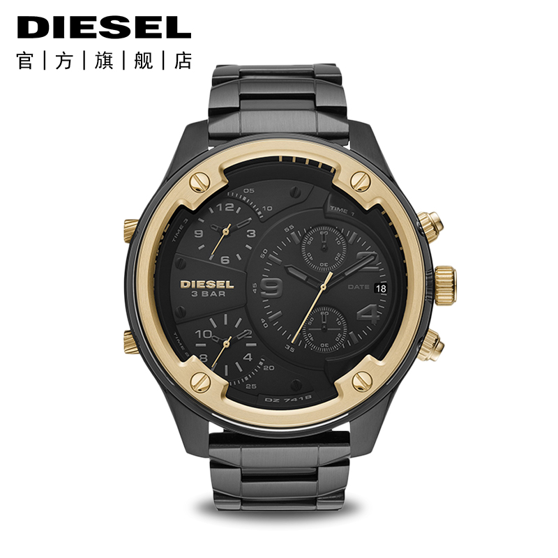 Diesel/µÏÈüÊÖ±í BOLTDOWNϵÁРʱÉкڽðʯӢÄбíDZ7418