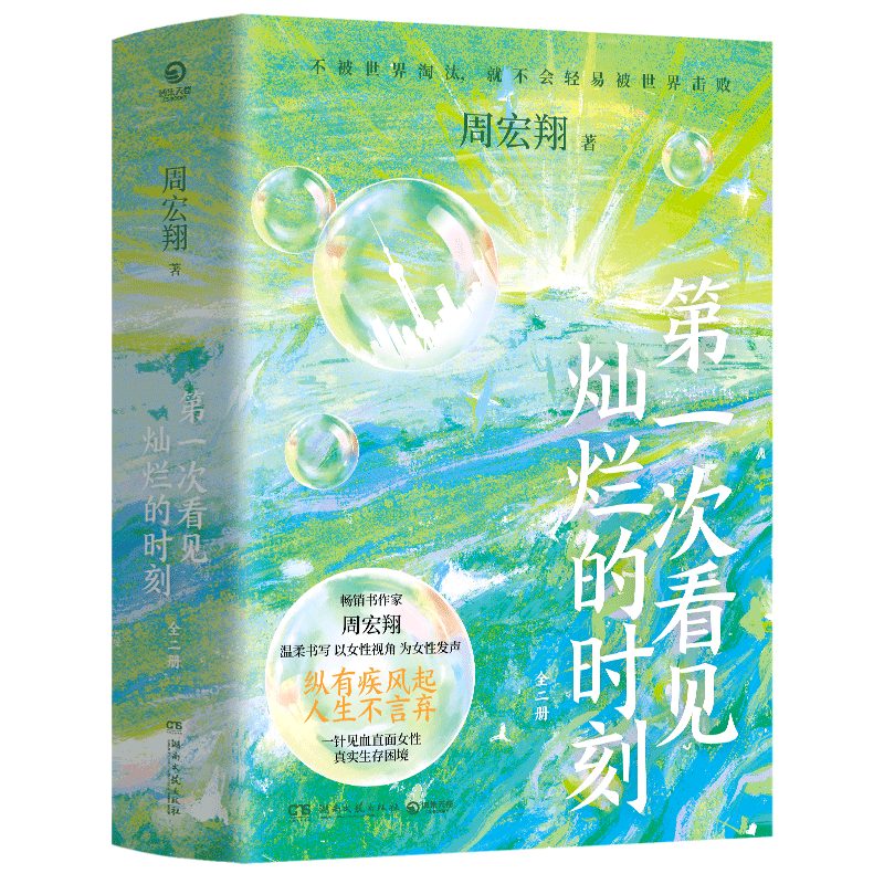 次看见灿烂的时刻 周宏翔 纵有疾风起人生不言弃 长篇小说华语文