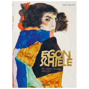 Paintings埃贡·席勒：完整画作 英文原版 Schiele TASCHEN Egon 绘画艺术作品画集大开本