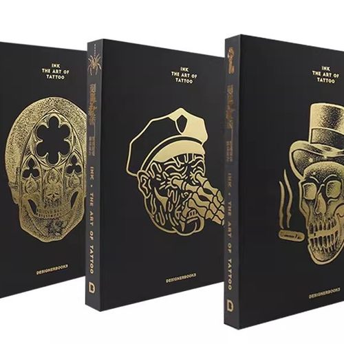 刺墨艺术 INK The Art of Tattoo中文版3种封面随机发 当代刺青图案纹身设计 艺术画册图案 平面艺术设计书籍