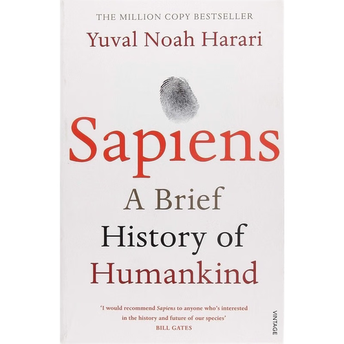 英文原版 Sapiens: A Brief History of Humankind 人类简史 从动物到上帝 世界通史文学书籍