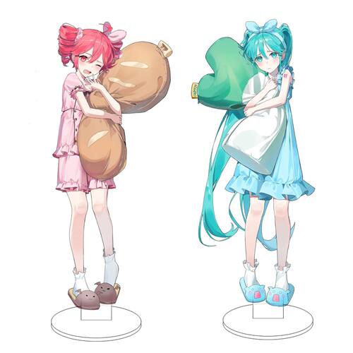 MIKU初音未来周边立牌亚克力重音teto抱枕可爱高颜值摆件闺送礼物