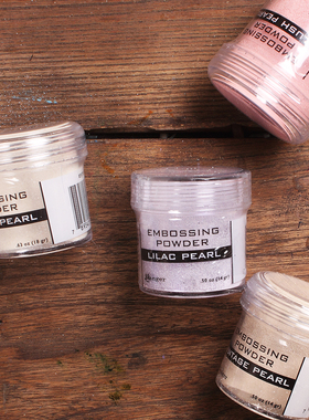 珍珠光泽浮雕粉Ranger美国Embossing立体凸粉Pearl装饰纸艺卡片