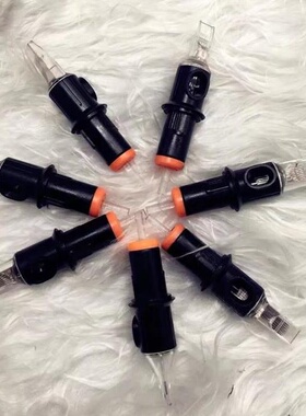 刺青针 纹身一体针 黑色短安针 刺青一体针 杰刺纹身机高端一体针