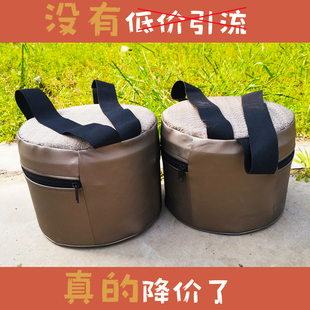 皮墩扦插农活凳农资花苗圃备用防水赶海墩可穿式清洗工专用凳